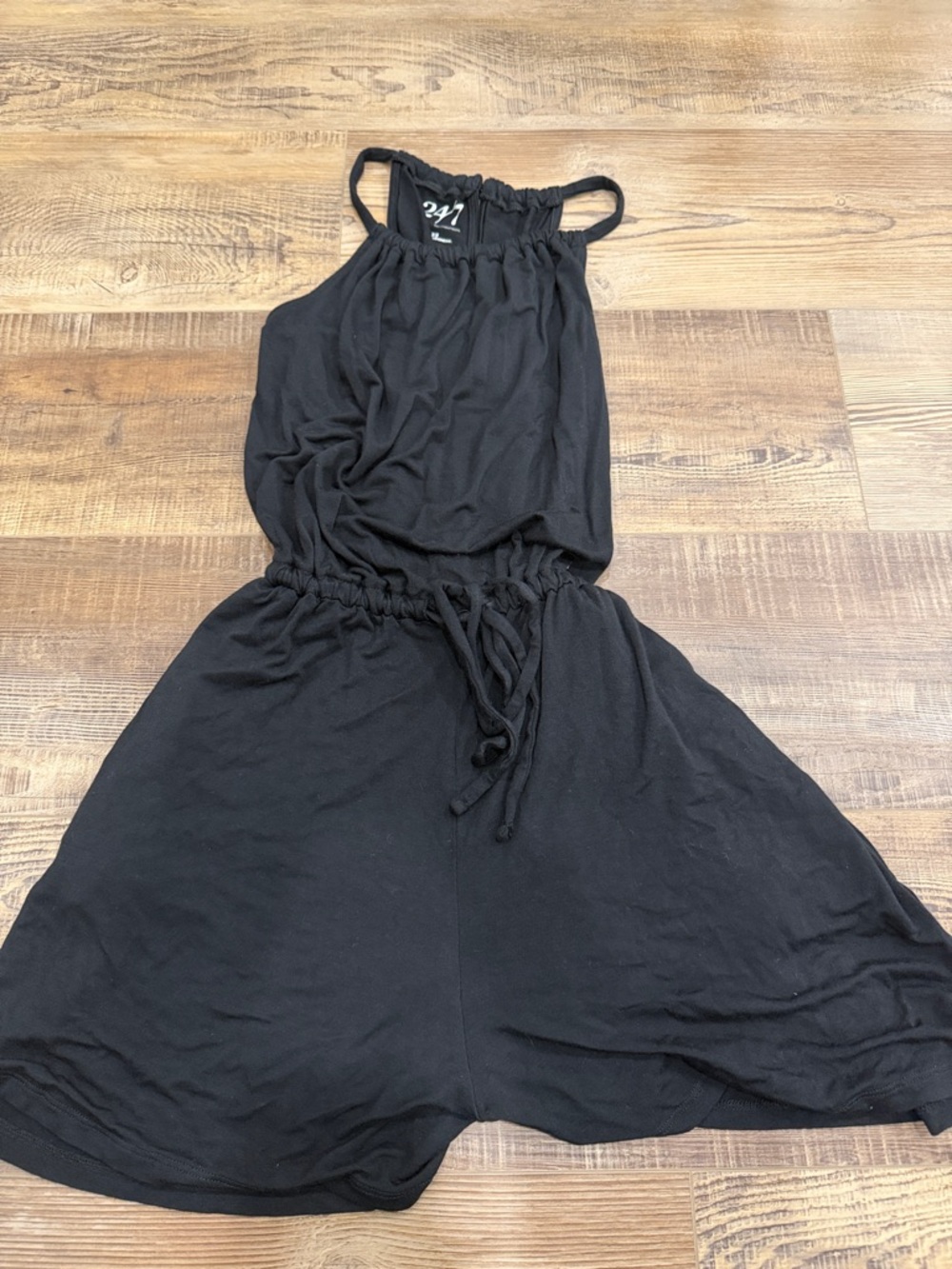 Black Halter Romper Dress Maurice’s womens size xsmall